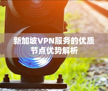 新加坡VPN服务的优质节点优势解析